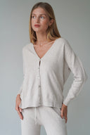 LOU & ODETTE - JESSICA CARDIGAN SAND