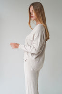 LOU & ODETTE - JESSICA CARDIGAN SAND