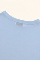 OH APRIL - SLIM FIT T-SHIRT SKY BLUE