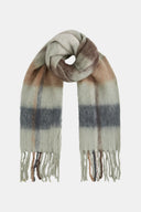 PENN & INK - SCHAL (W26Q021) CHECK BEIGE
