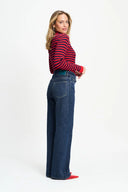 POM AMSTERDAM - JEANS JULIA SHIMMER DARK BLUE