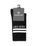 DEBLON - SOCKEN BLACK GREY MELANGE (2er-Pack) 38-41