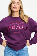 POM AMSTERDAM - SWEATER SOPHIE PURPLE