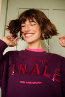 POM AMSTERDAM - SWEATER SOPHIE PURPLE