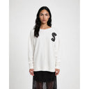 SMITH & SOUL - SWEATER MIT KONTRASTFARBENER SPITZE