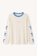 OH APRIL - VENETIA LONGSLEEVE STARS OFF WHITE