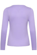 CULTURE - CUNIA LONGSLEEVE VIOLET TULIP