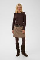 CULTURE - CUNIA LONGSLEEVE COFFEE BEAN