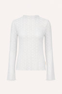 OH APRIL - SPITZEN LONGSLEEVE ZAHARA OFF WHITE