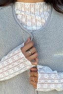 OH APRIL - SPITZEN LONGSLEEVE ZAHARA OFF WHITE