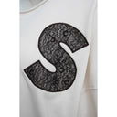 SMITH & SOUL - SWEATER MIT KONTRASTFARBENER SPITZE